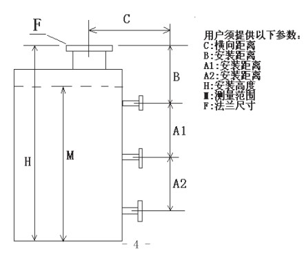 ufz浮標液位計選型結(jié)構(gòu)圖