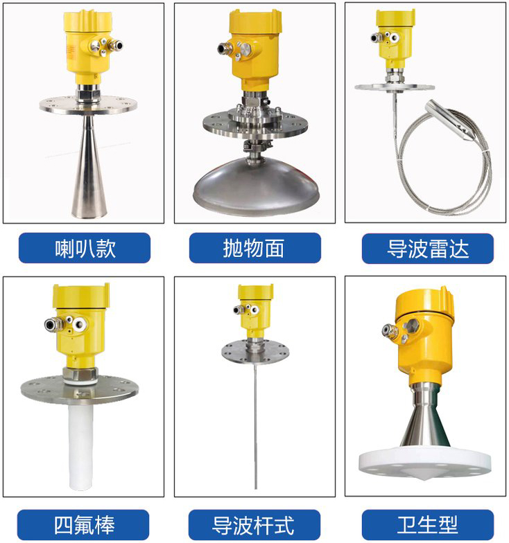 防腐雷達(dá)液位計(jì)產(chǎn)品分類(lèi)圖