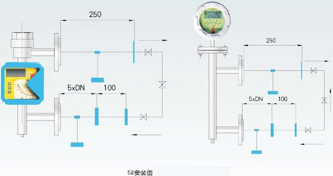 臭氧流量計(jì)安裝方式圖二